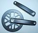 Prowheel Cold Forged Md171 Single Speed Crankset 175mm 42t Mtb Track Usa Shipper
