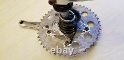 RARE Diamondback Reactor 180 2 pc crank set 44 chainring & spider mid school BMX