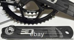 ROTOR 3D24 Crank 165mm BCD110/130 24mm Spindle NoQ Chainring Boxed Set