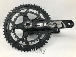 ROTOR 3D30 Alloy 52/36 Mid-Compact 170mm Crank Set & BB EXCELLENT MINIMAL USE