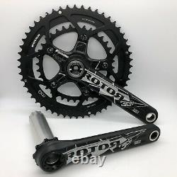 ROTOR 3DF Forged Alloy 52/36 Mid-Compact 170mm Crank Set NEW BIKE TAKE-OFF