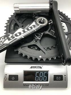 ROTOR 3DF Forged Alloy 52/36 Mid-Compact 170mm Crank Set NEW BIKE TAKE-OFF