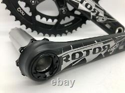 ROTOR 3DF Forged Alloy 52/36 Mid-Compact 170mm Crank Set NEW BIKE TAKE-OFF