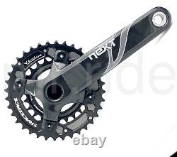 RaceFace Next Carbon 175mm Crank set 36/24T, 10-Speed MTB Bicycle WithBB X-Type