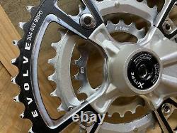 Race Face Evolve Crank Set Crankset with Bottom Bracket, 3x9 Speed, 175mm, X-Type