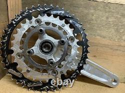 Race Face Evolve Crank Set Crankset with Bottom Bracket, 3x9 Speed, 175mm, X-Type