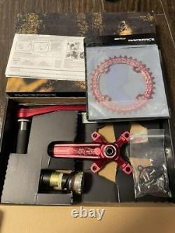 Raceface atlas crank set Arm length 165mm Ring 36 red? Cycling with Box