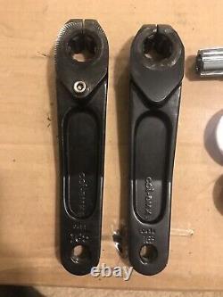 Rare 2000 Black GT Show Crank Set 165MM Complete 3 Piece Cranks For 9/16 Pedals