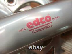 Rare Nos Edco Competition 175l 110/74 Bcd 46/36/26 Triple Square Taper Crank Set