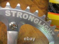 Rare Nos Stronglight Mygal 130 Bcd Cnc 46t Track Crank Set