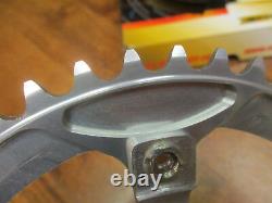 Rare Nos Stronglight Mygal 130 Bcd Cnc 46t Track Crank Set