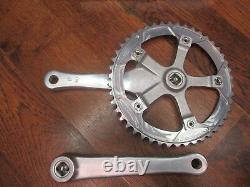 Rare Nos Stronglight Mygal 130 Bcd Cnc 46t Track Crank Set