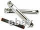 Redline Flight Cranksets Tubular Chromo Crank Arm Set 180mm Chrome