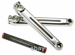 Redline Flight Cranksets Tubular Chromo Crank Arm Set 180mm Chrome