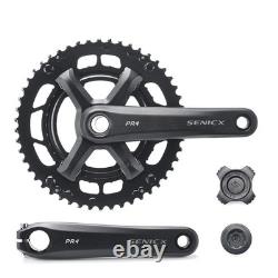 Road Bicycle Crank Set 165MM/170mm/175MM Double Disc 50-34T Bike Chainring