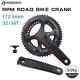Road Bike Crank Set 110bcd 50-34t 52-36t Hollow Double Sprockets 170/172.5mm