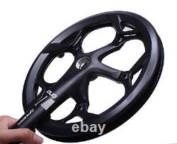 Road Bike E-bike Crankset 165/170/175MM Crank Arm Set 52T Chainwheel 130BCD