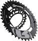 Rotor Oval Q Ring 2x Chainring Set For Shimano 104/64 Bcd Cranks