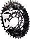 Rotor Oval Q Ring 2x Chainring Set For Shimano Xtr M9000 Crank 96/64 Bcd