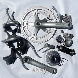 SHIMANO 105 GROUPSET 1055 170mm Cranks Brakes Levers Derailleur 7 Speed