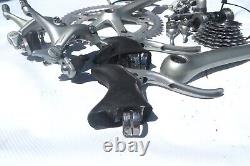 SHIMANO 105 GROUPSET 1055 170mm Cranks Brakes Levers Derailleur 7 Speed