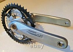 SHIMANO DEORE LX, 2 Piece Crank Set, 175mm. Triple, FC-M580, MTB Crank