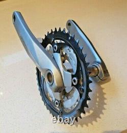 SHIMANO DEORE LX, 2 Piece Crank Set, 175mm. Triple, FC-M580, MTB Crank