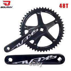 SKEACE Bicycle Crankset 144BCD Mountain Bike Square Hole Crank Aluminum Alloy Si