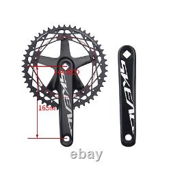 SKEACE Bicycle Crankset 144BCD Mountain Bike Square Hole Crank Aluminum Alloy Si