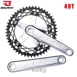 SKEACE Bicycle Crankset 144BCD Mountain Bike Square Hole Crank Aluminum Alloy Si