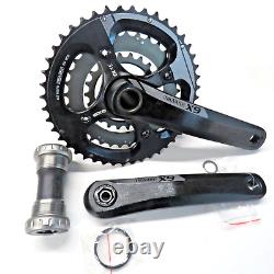 SRAM Truvativ X9 Bike Crank set GXP 2 x 10 Spd 39/26T 175mm WithBB Grey Logo