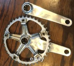 SR 130mm Aluminum Crank set Modified very short for SPLINED Bottom BRacket