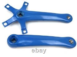 SUGINO XD2-Compatible Crank Set 110mm PCD 5-Bolt 165mm Aluminum Blue