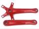 Sugino Xd2 Compatible Crank Set Pcd 110mm, 5 Holes, 170mm, Red, Used