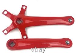 SUGINO XD2 Compatible Crank Set PCD 110mm, 5 Holes, 170mm, Red, Used
