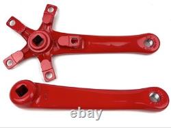 SUGINO XD2 Compatible Crank Set PCD 110mm, 5 Holes, 170mm, Red, Used