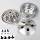 Sbc Aluminum Long Water Pump Lwp 2g / Crank 2g / Power Steering 2g Pulley Set