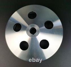 Sbc Aluminum Long Water Pump Lwp 2g / Crank 2g / Power Steering 2g Pulley Set