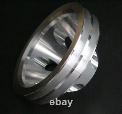 Sbc Aluminum Long Water Pump Lwp 2g / Crank 2g / Power Steering 2g Pulley Set