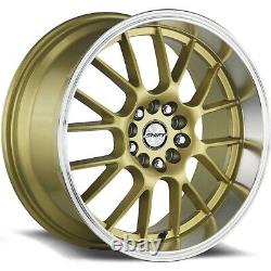 Shift Crank 17x7.5 Gold Polished Wheels Brand New In Boxes Set Of 4 Available