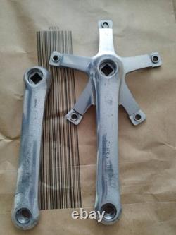 ShimanoDura Ace FC-7600 167.5mm Single Speed Fixie Track Bike Crank Arm Set