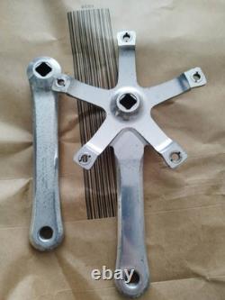 ShimanoDura Ace FC-7600 167.5mm Single Speed Fixie Track Bike Crank Arm Set