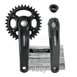 Shimano 1x12 Speed FC-MT610 175mm, 30/32/34T MTB Bike Bicycle Crank set Black
