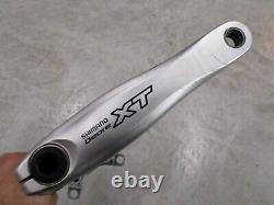 Shimano Deore XT Crank Set FC-M760 175mm 9 Speed Hollowtech PERFECT