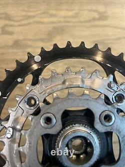 Shimano Deore XT FC-M752 Crank Set 3x9 Speed 175mm Octalink V2