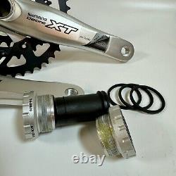 Shimano Deore XT FC-M760 Crank Set, 175mm, 3x9 Speed, 44-32-22, Hollowtech II+BB