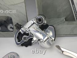 Shimano Dura Ace 7700 Groupset Crank Derailluers Headset xtra pulleys Partia NOS