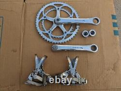 Shimano Dura Ace AX Crankset Road Pedals Toe Clips Vintage Retro Erotica Rare