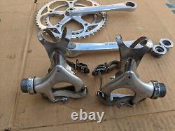 Shimano Dura Ace AX Crankset Road Pedals Toe Clips Vintage Retro Erotica Rare