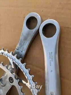 Shimano Dura Ace AX Crankset Road Pedals Toe Clips Vintage Retro Erotica Rare
